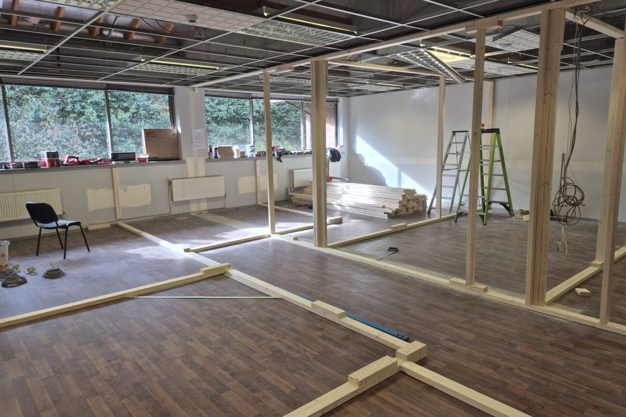 rooms under renovation